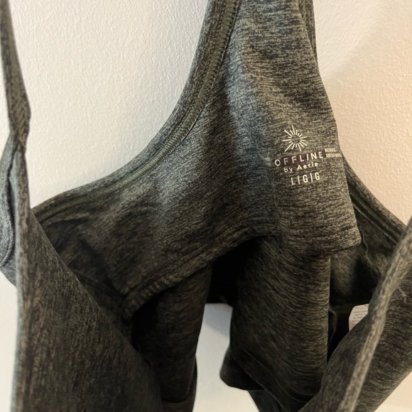 Aerie Shelf Bra Crop Top - Picture 4 of 5